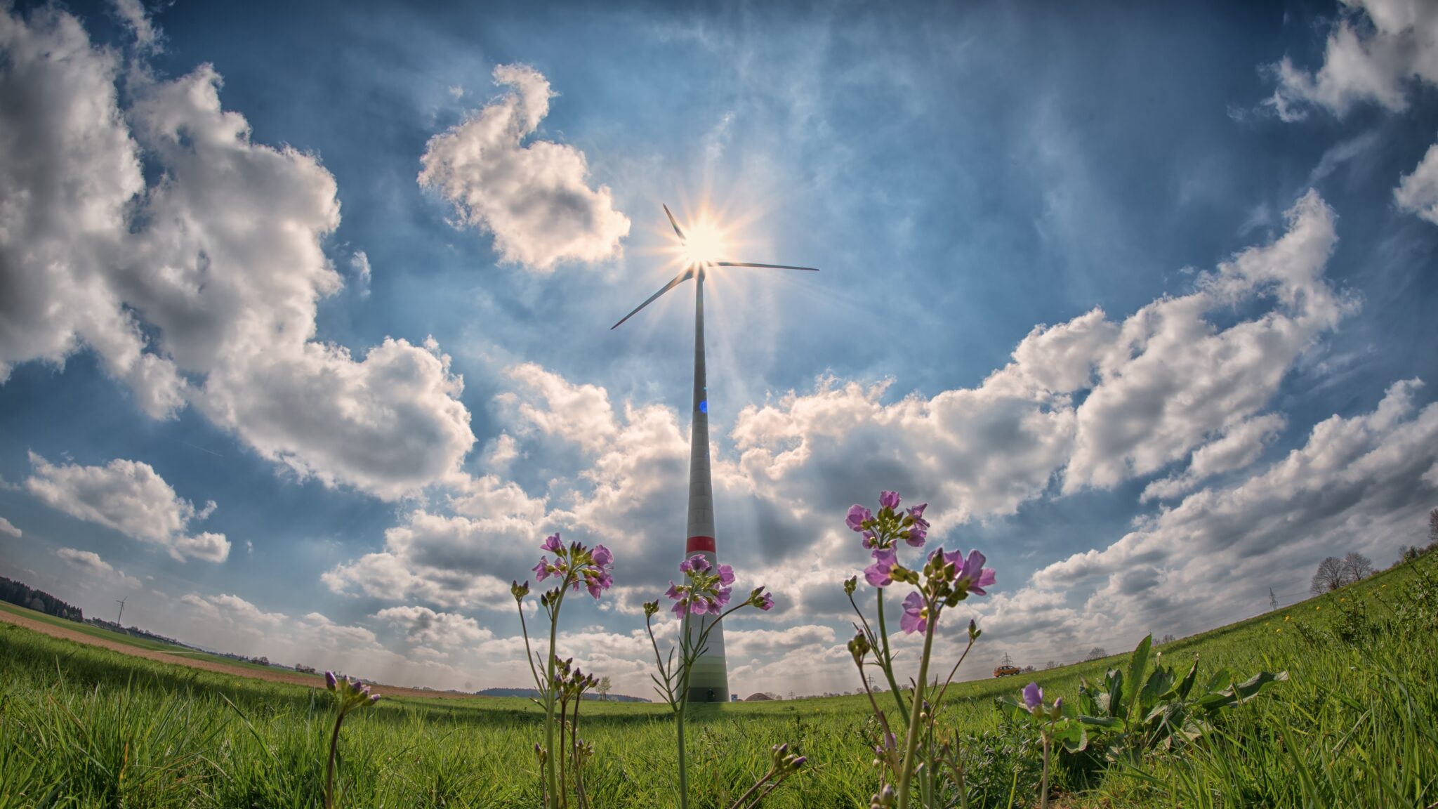 Groene energieleverancier van windenergie